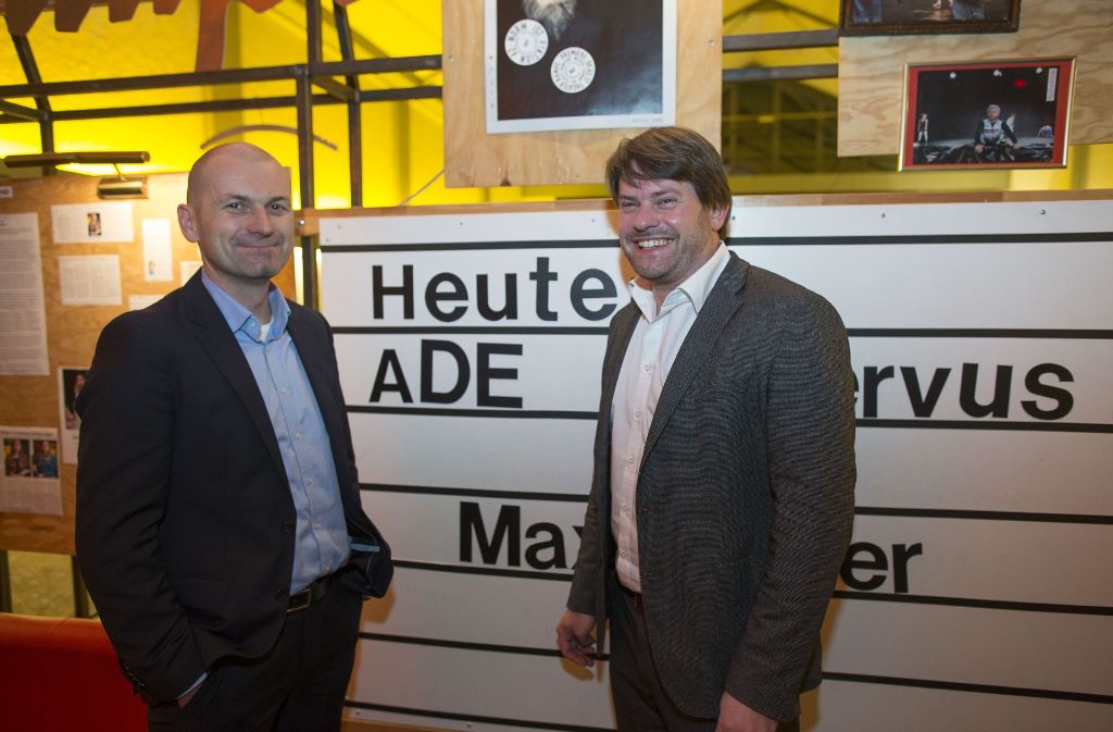 Wechsel am Korrespondentenplatz der „Süddeutschen“ in Stuttgart: Stefan Mayr (links) folgt auf den Schwabenfan Max Hägler.