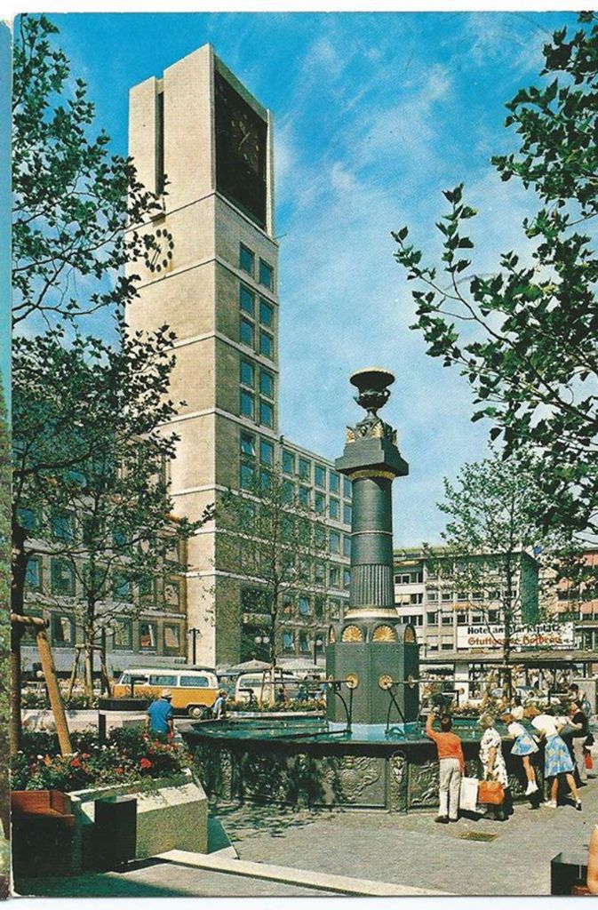 Marktplatz in den 1970ern.
