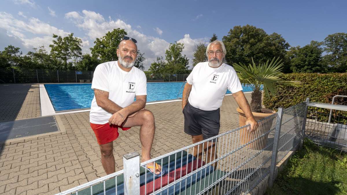 Löchgau im Kreis Ludwigsburg: Wie Helmut und Mahmoud ein Freibad retteten