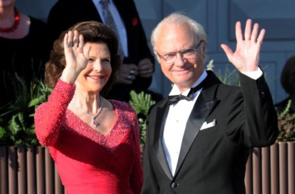 Der schwedische König Carl Gustaf und Königin Silvia.