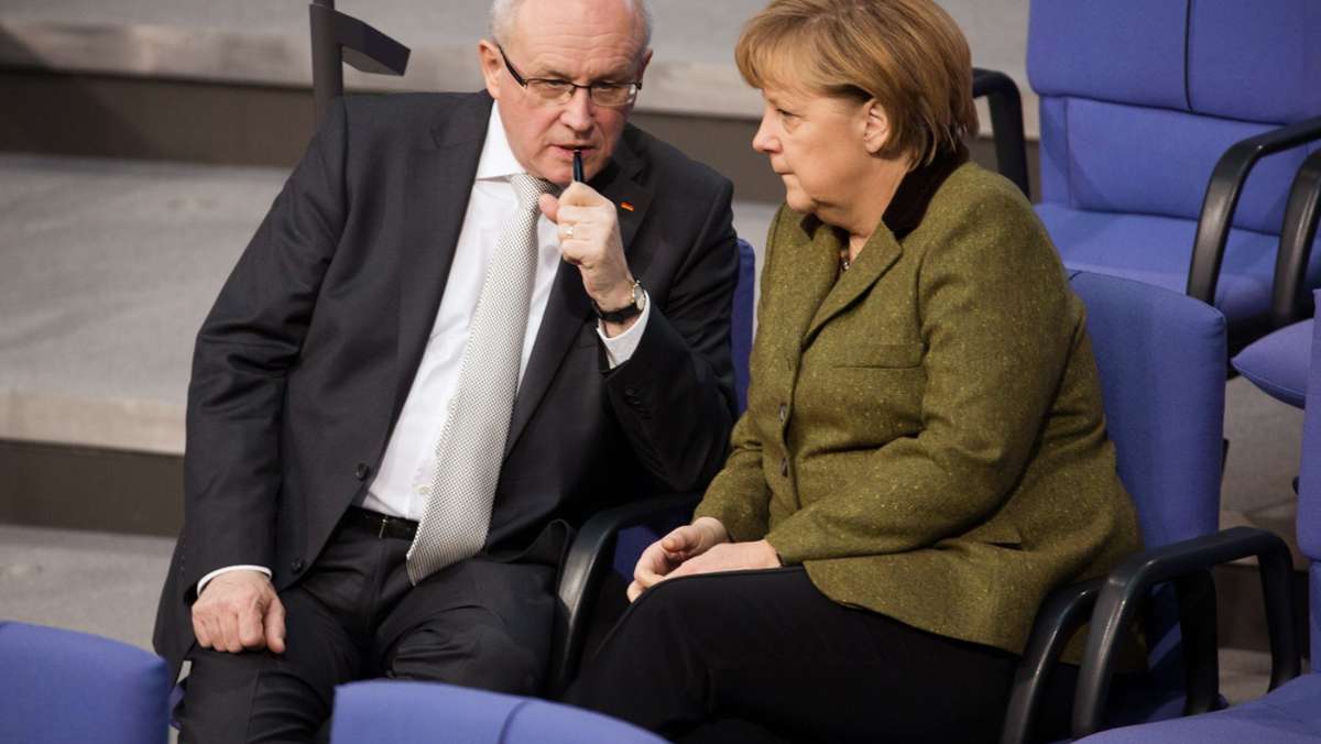 Volker Kauder verlässt den Bundestag: Merkels bester Freund