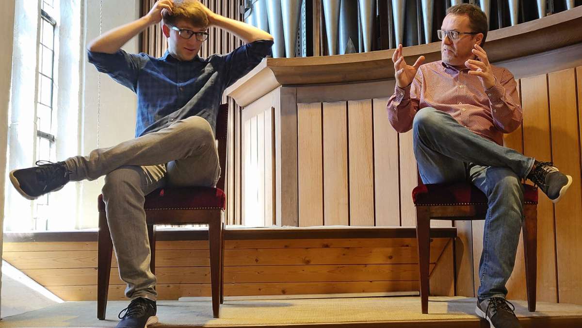 Spende für die Orgel: Den Kirchenmusikdirektor  ganz exklusiv hören