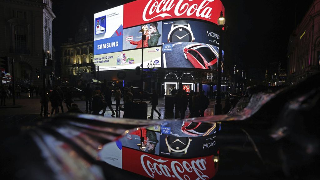 London: Piccadilly Circus bleibt monatelang dunkel