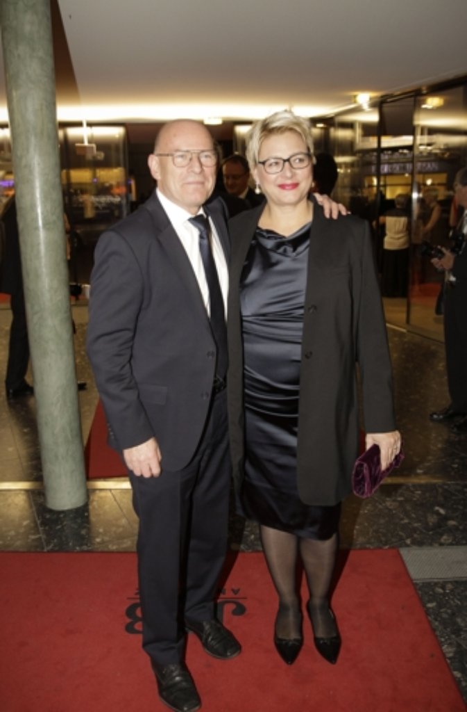 Verkehrsminister Winfried Hermann und seine Frau.