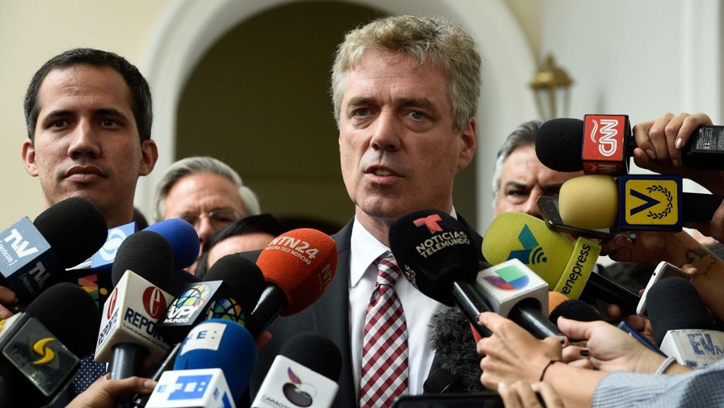 In Venezuela: Deutscher Botschafter zur unerwünschten Person erklärt