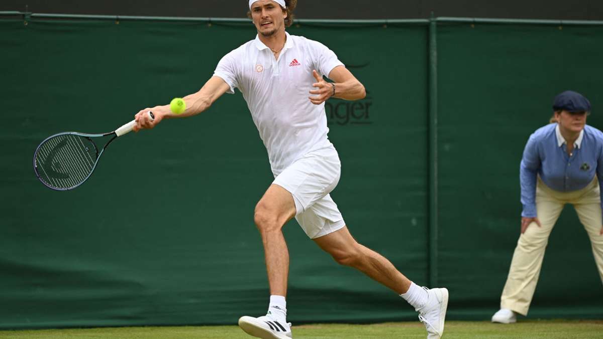 Tennis in Wimbledon: Alexander Zverev folgt Angelique Kerber ins Achtelfinale