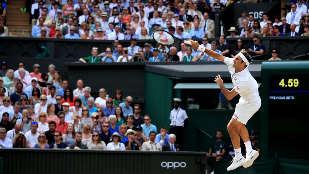Halbfinale in Wimbledon: Federer gewinnt mitreißende Partie gegen Nadal