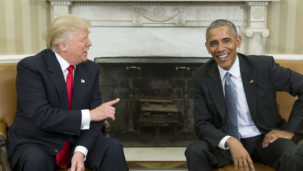 Trump trifft Obama: Der Beginn einer wunderbaren Freundschaft?