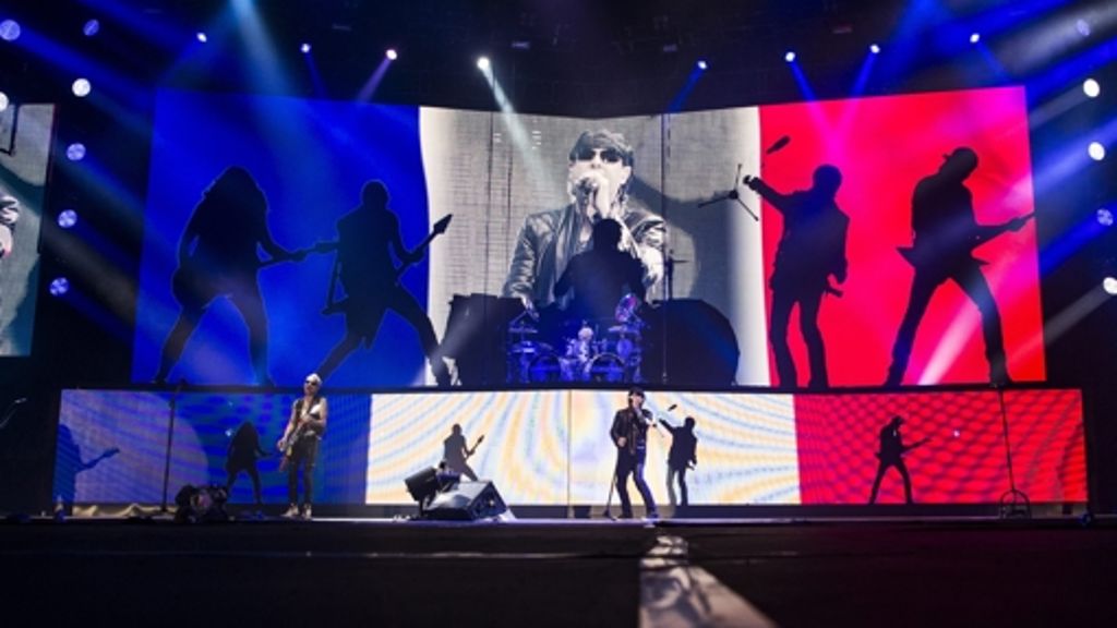 Scorpions-Konzert in Paris: „Fest des Lebens für Frieden und Hoffnung“