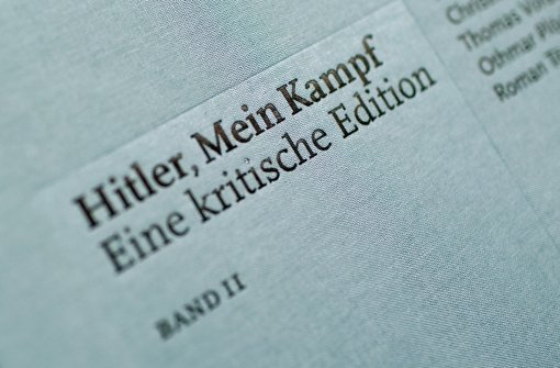 Band Eins einer Ausgabe von «Hitler, Mein Kampf - Eine kritische Edition» Foto: Getty Images Europe