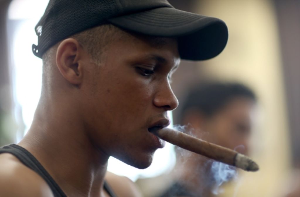 Das Zigarren-Festival in Havanna, Kuba.