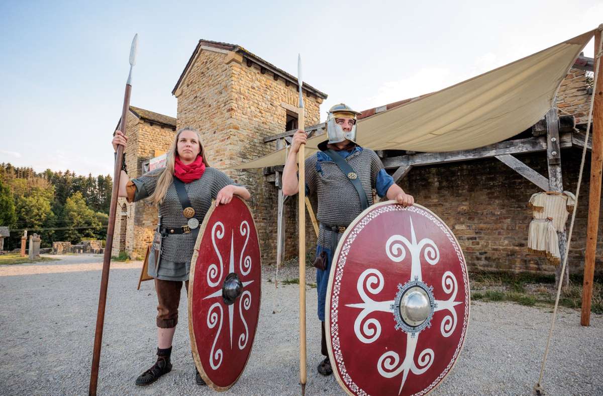 Die aus dem heutigen England stammenden Soldaten, die im Ostkastell stationiert waren, hatten die Aufgabe, die römische Grenze zu sichern.