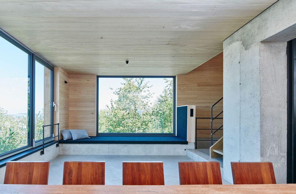 Die Bauherren wünschten sich ein nachhaltiges, offenes Wohnkonzept. Architekt Holger Lohrmann: „Alle Materialien sind natürlich, unbehandelt.“