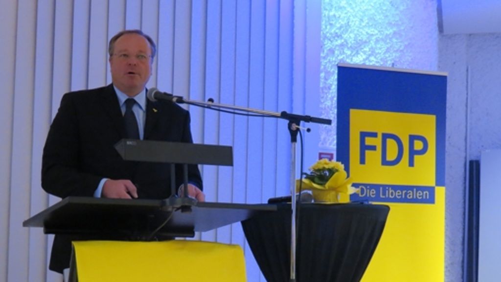 FDP-Empfang in der Filderhalle: Klare Worte gegen Grün-Rot