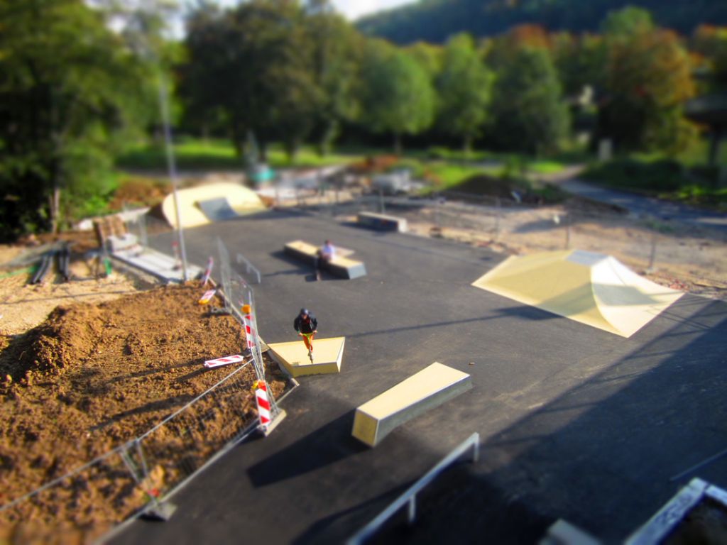 Der Skatepark in Esslingen ist erweitert worden. Foto: Andreas Schneider