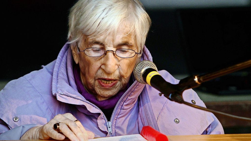 Esther Bejarano in Winterbach: Diese 94-Jährige macht Hip-Hop gegen Hetze