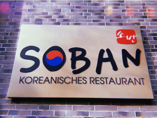 Koreanisch essen im Kessel Soban