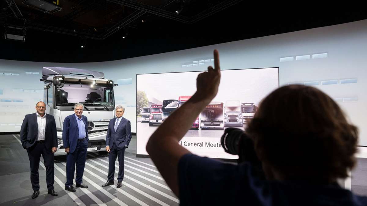 Hauptversammlung: Rekord-Auftragspolster bei Daimler Truck