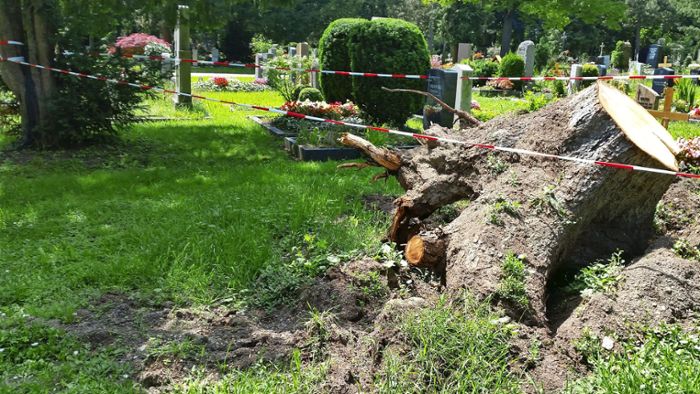 Pragfriedhof für Besucher gesperrt