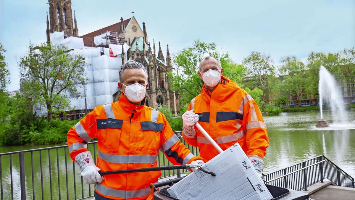 Sauberkeit in Stuttgart: Frank Nopper und Dirk Thürnau –  Ein Tag bei der Abfallwirtschaft