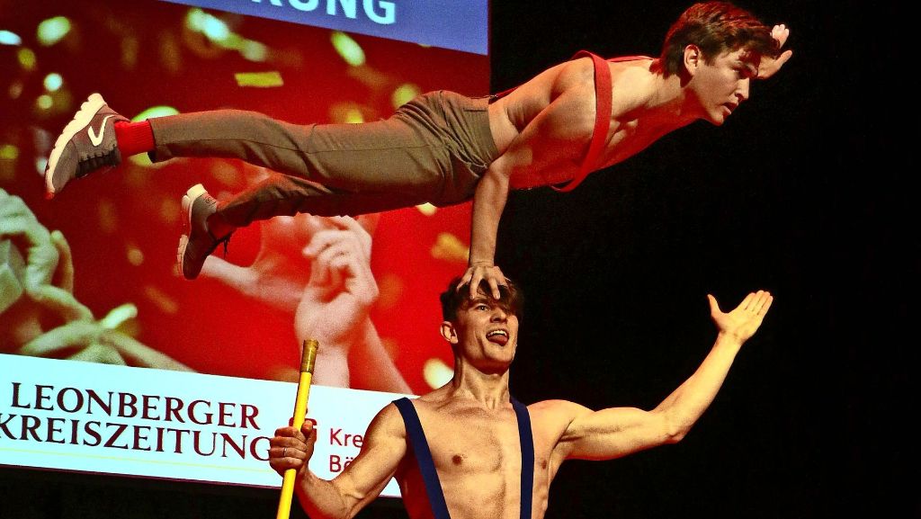 Sportlerehrung: Akrobatik  und  überraschende Erkenntnisse