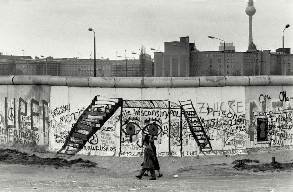 Tristesse mitten in Berlin im April 1984. Der Mauer gewannen auf der Westseite allein Graffitisprayer etwas ab . . .