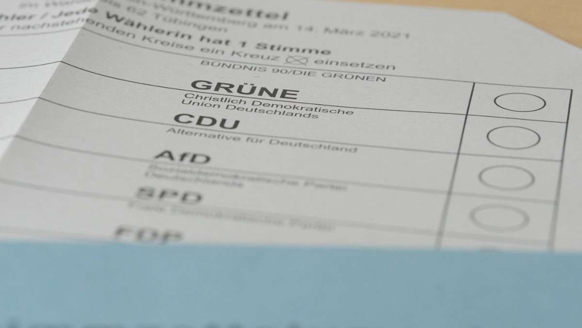 Landtagswahl 2021 in Baden-Württemberg: So hat der Rems-Murr-Kreis gewählt