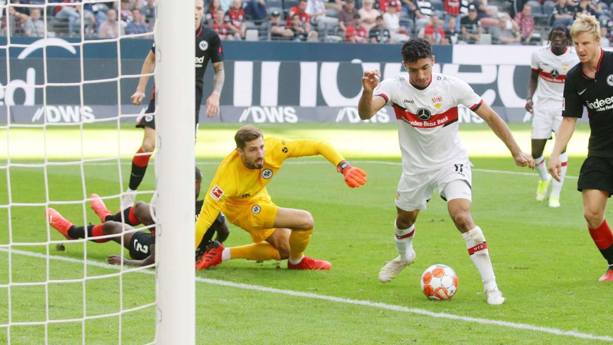 VfB Stuttgart bei Eintracht Frankfurt: Wie der VfB Stuttgart den Turbulenzen trotzt