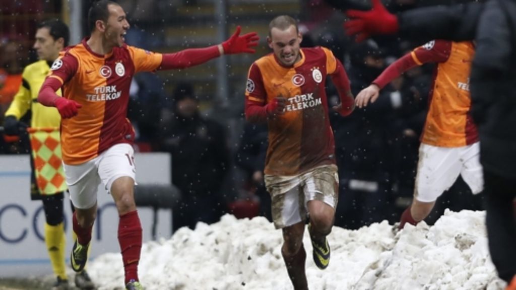 Winterchaos in Istanbul: Galatasaray erreicht das Achtelfinale der Champions League