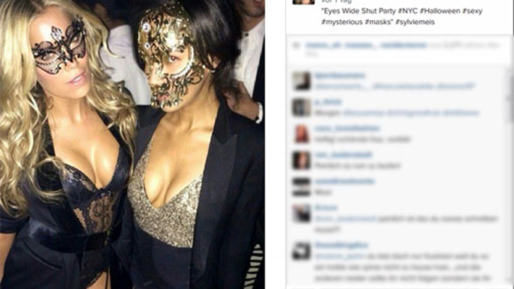 Halloween-Kostüme der Stars: Paris Hilton geht als Minnie, Sylvie Meis in einem Hauch von Nichts