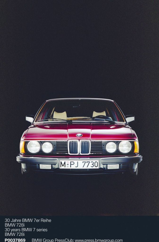 Auch ein echter Bracq: Der 728i von BMW mit dem typischen Markengesicht.