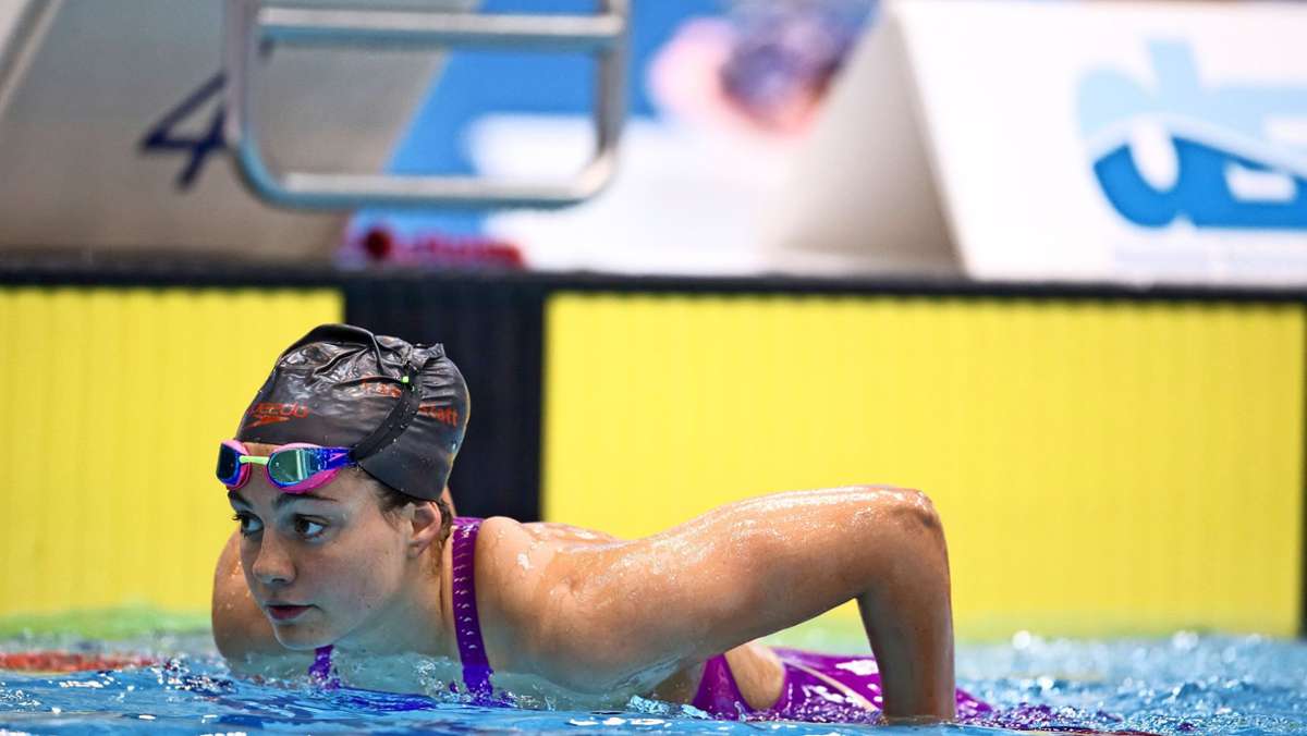Doppelbelastung: Schwimmen und Schule: Kim Herkle: Hochleistungssport mit Schlafeinbußen