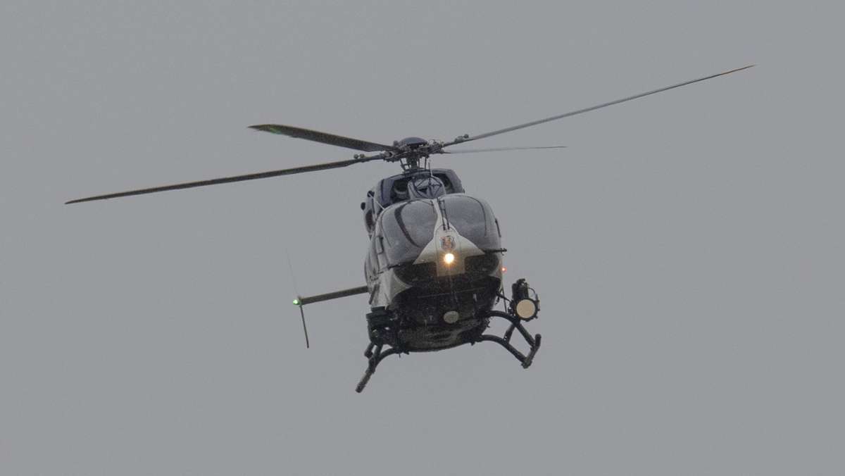 Leinfelden-Echterdingen: Vermisster Senior von Hubschrauber gefunden