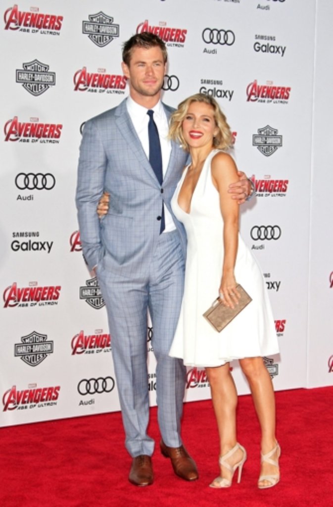 Chris Hemsworth und seine Frau Elsa Pataky