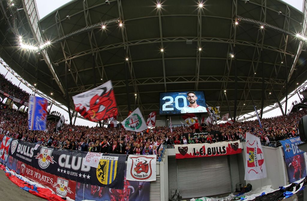 Platz 18: RB Leipzig. Auch wenn das Stadion hier voll ist: An Mitgliedern zählen die Leipziger nur 750.