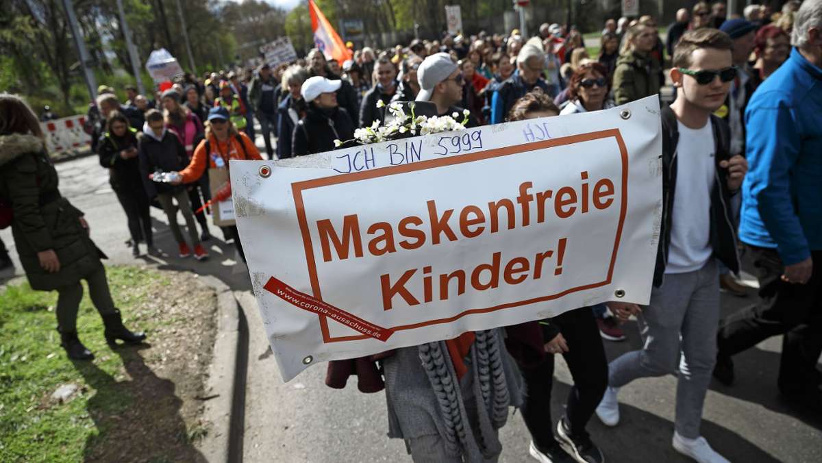 Coronademo in Altbach: Elternprotest hat ein Nachspiel