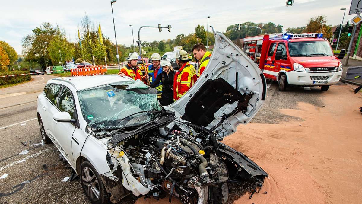 Polizist verursacht schweren Unfall in Kornwestheim: Die Schuldfrage ist geklärt
