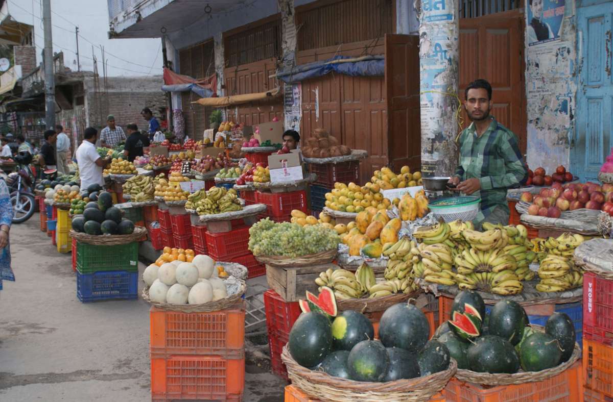 Markt in Srinagar.