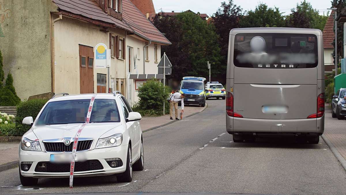 Unfall im Kreis Heilbronn: Elfjähriger von Auto erfasst und schwer verletzt