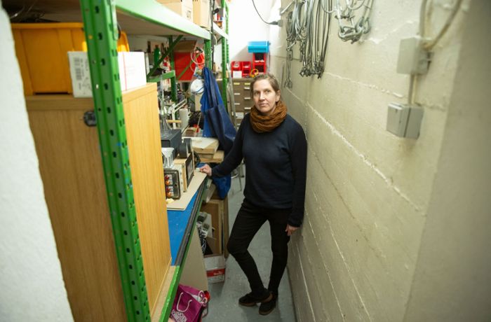 Requisiteurin Marion Holz: Sie macht Häppchen aus Spülschwämmen