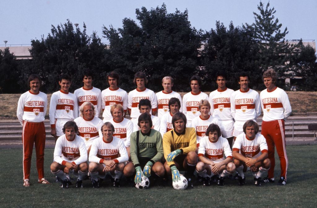 Die Aufstiegsmannschaft der Saison 1976/1977.