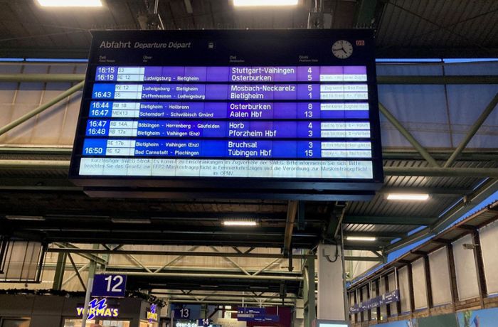 Bahnstreik in Baden-Württemberg bereits wieder beendet