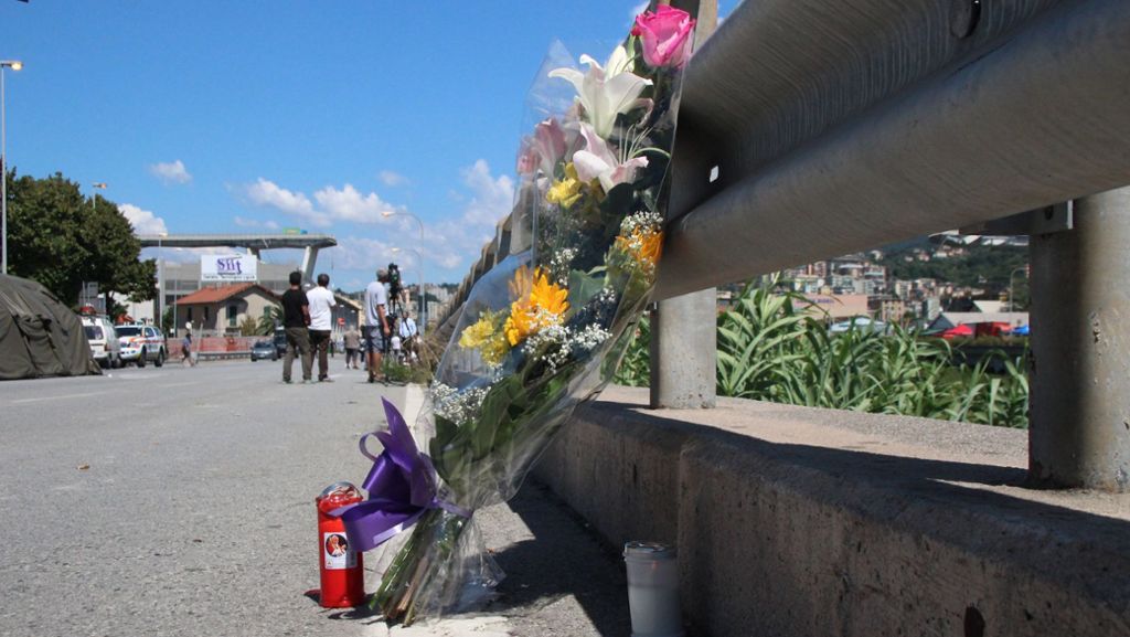 Brückeneinsturz in Genua: Weitere Menschen vermisst – Bergungsarbeiten fortgesetzt