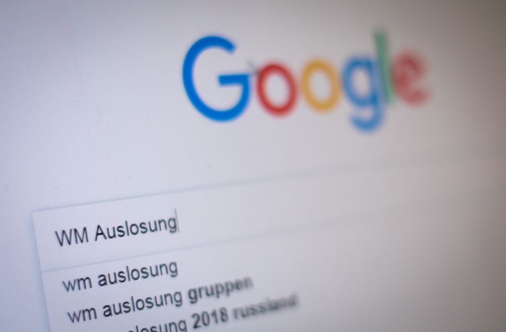 „WM Auslosung“ ist der Google-Suchbegriff des Jahres in Deutschland. Weitere Top-Suchbegriffe sehen Sie in unserer Fotostrecke.