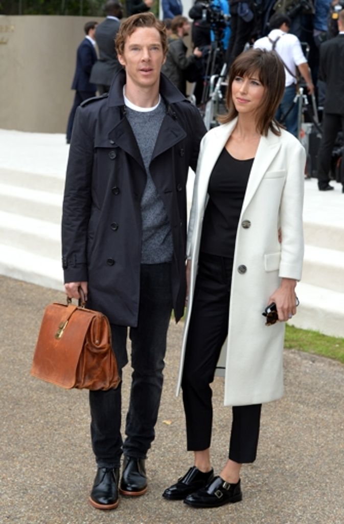 Schauspieler Benedict Cumberbatch (Black Mass) und seine Ehefrau Sophie Hunter.