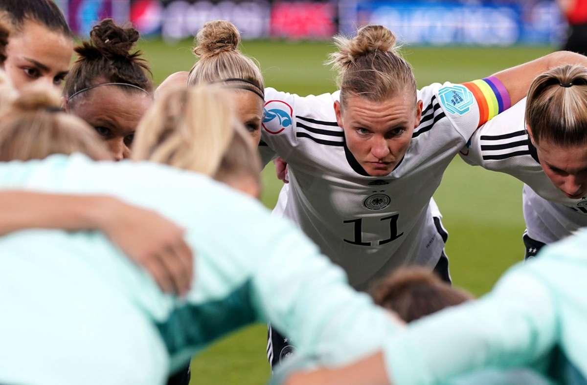 Im Halbfinale konnten die deutschen Frauen ihren Kampfgeist unter Beweis stellen. Foto: dpa/Nick Potts