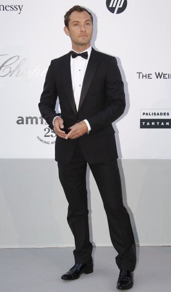 2004: Der britische Schauspieler Jude Law