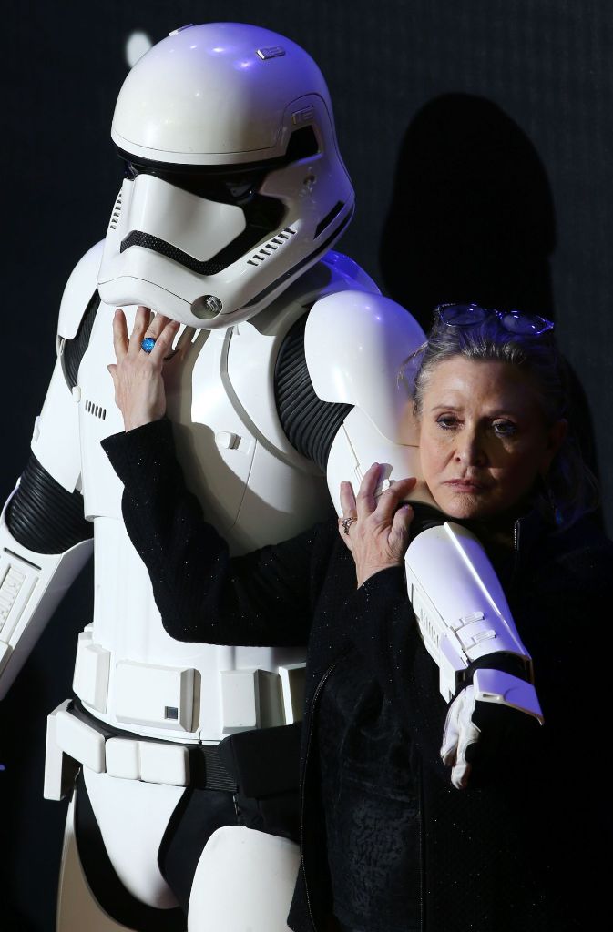 Carrie Fisher war vor allem für ihre Darstellung der Prinzessin Leia in Star Wars bekannt.