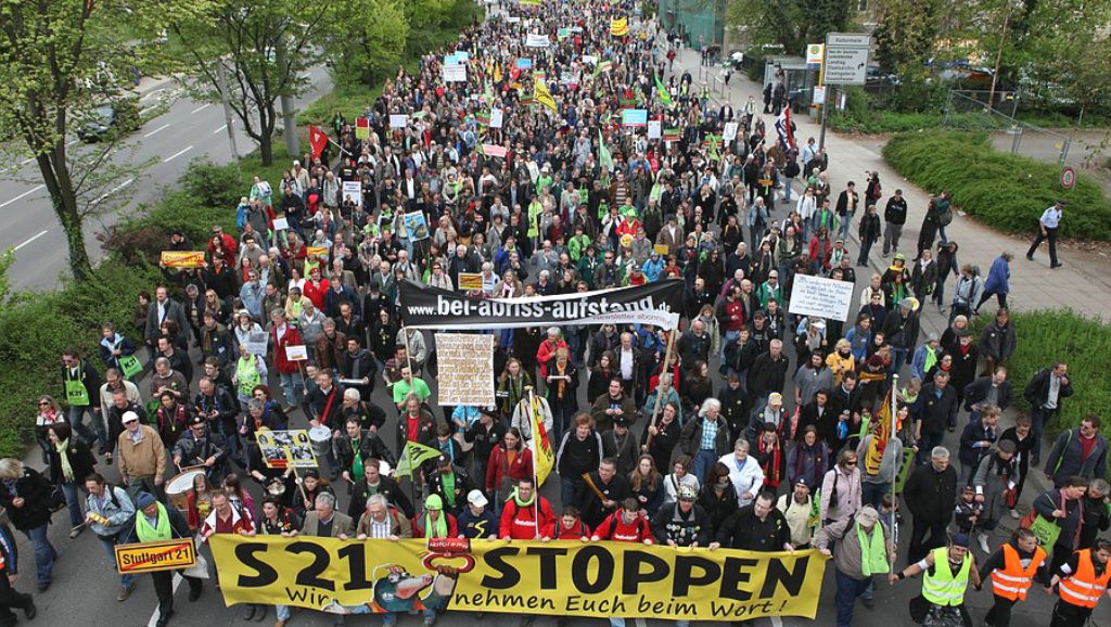 Demo gegen Stuttgart 21: Schmid ist der neue Buhmann
