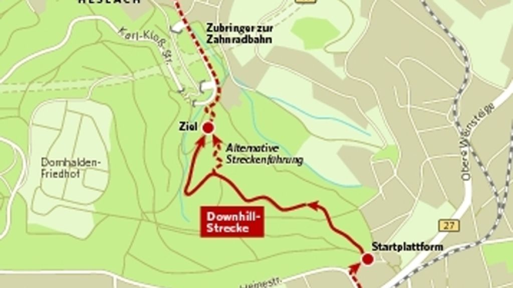 Downhill-Strecke: Ein Versuch über zwei Jahre
